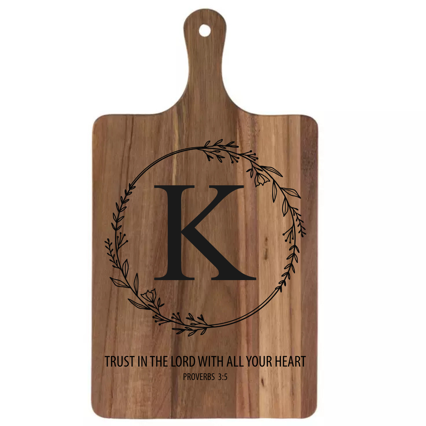 Personalized Acacia Cutting Board