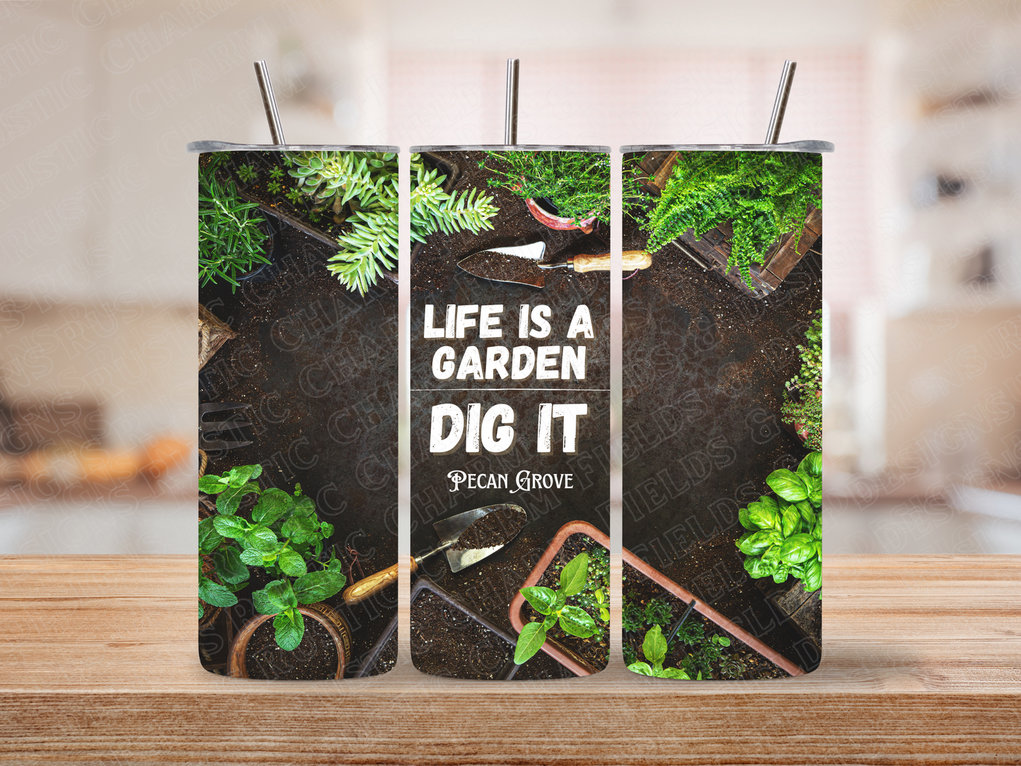 Life is a Garden Tumbler