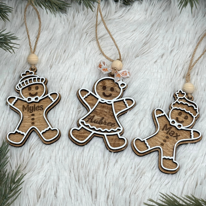 Personalized Gingerbread Ornament