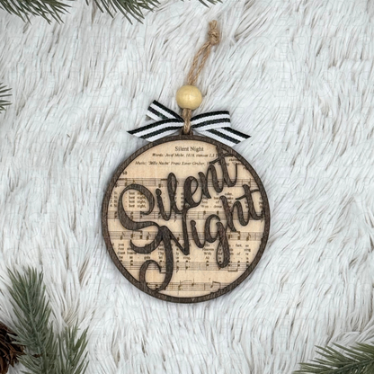 Silent Night Ornament