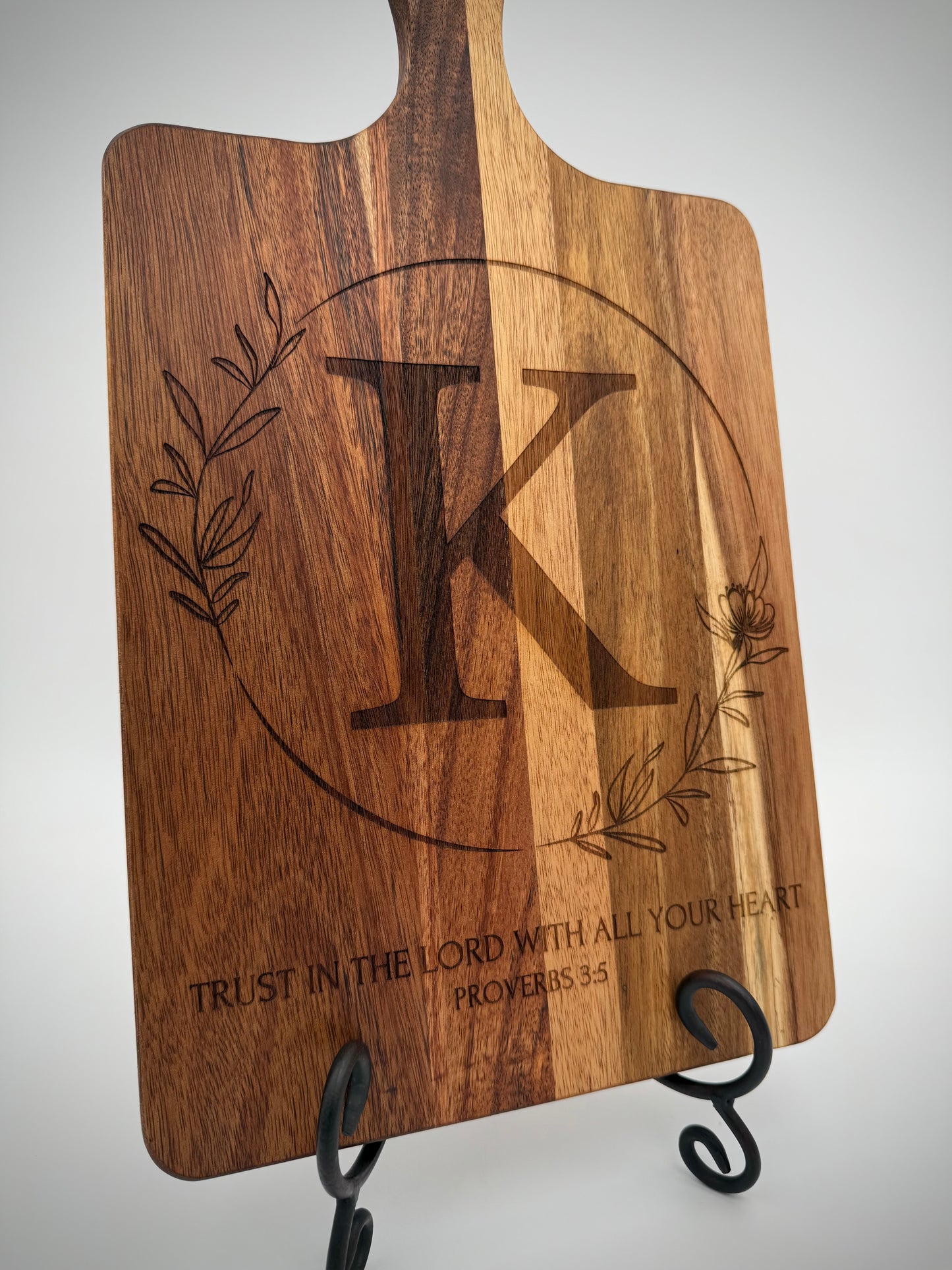 Personalized Acacia Cutting Board
