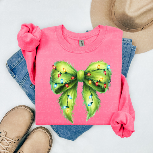 Grinch Bow