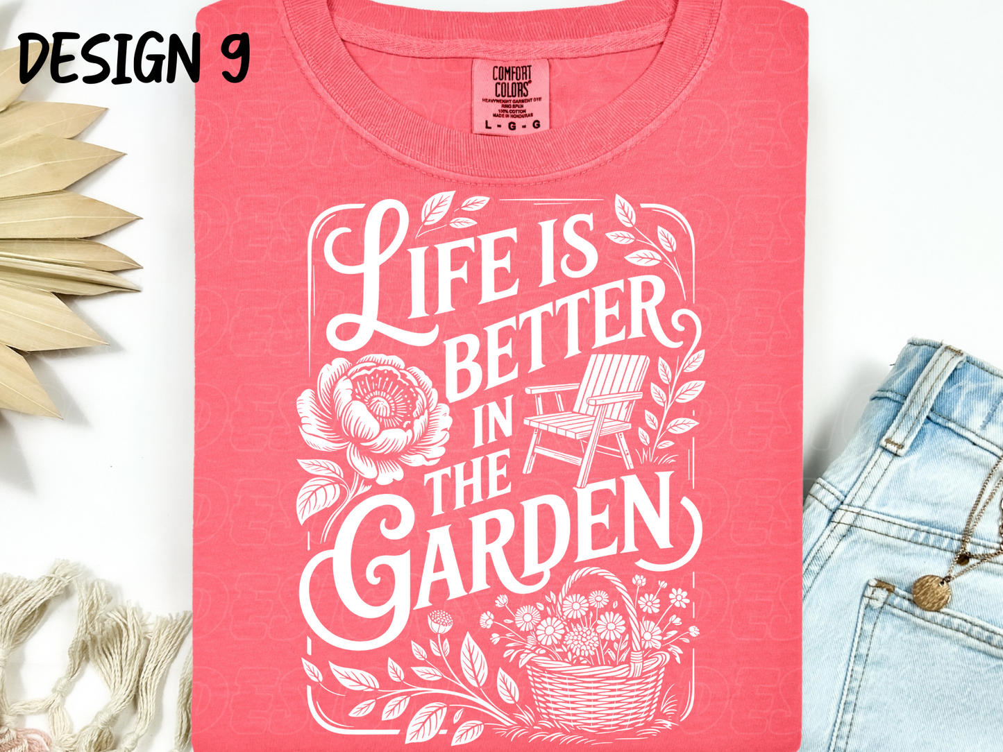 SALE!! Watermelon Pink Comfort Colors Shirt - Pick your Design!