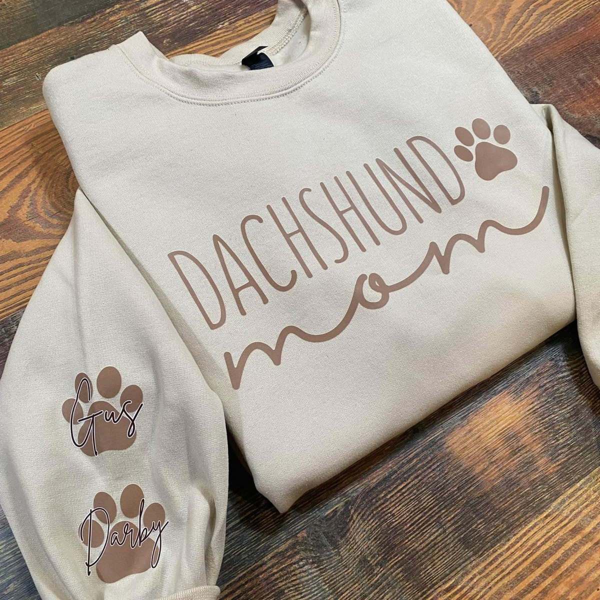 Personalized Dog Mom Sweatshirt