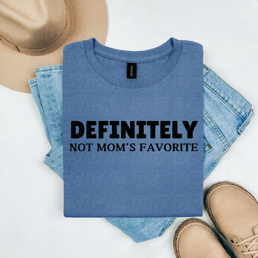 DEFINITELY Not Mom's Favorite